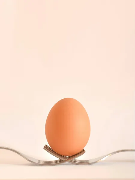 Egg on Forks — 100-piece jigsaw puzzle