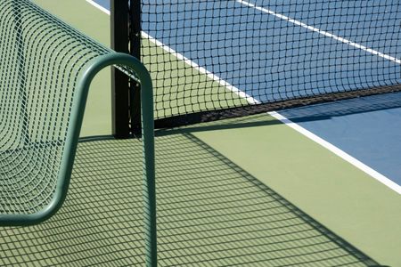Tennis Court Shadows — 400-piece jigsaw puzzle