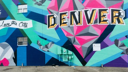 Vibrant Denver Mural — 150-piece jigsaw puzzle