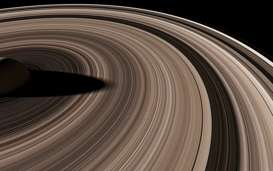 Saturn's Majestic Rings — 300-piece jigsaw puzzle