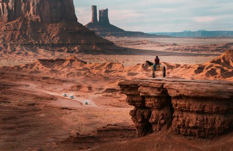 Rider Over Red Rocks — 300-piece jigsaw puzzle