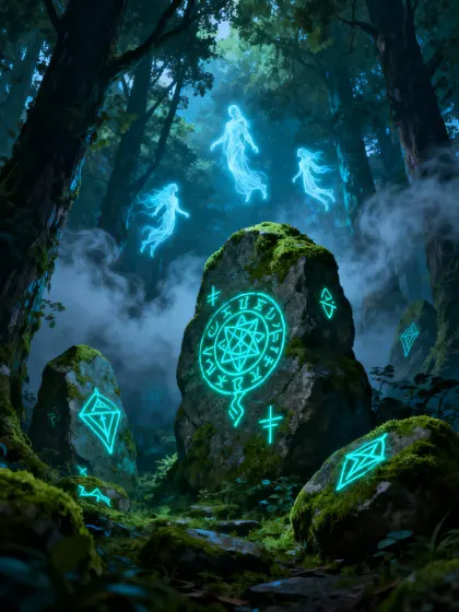 Enchanted Forest Ritual — 400-piece jigsaw puzzle