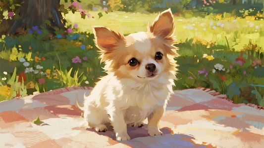 Charming Garden Pup — 400-piece jigsaw puzzle