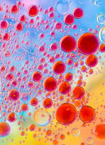 Vibrant Bubble Symphony — 500-piece jigsaw puzzle