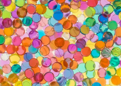 Vibrant Color Spheres — 200-piece jigsaw puzzle