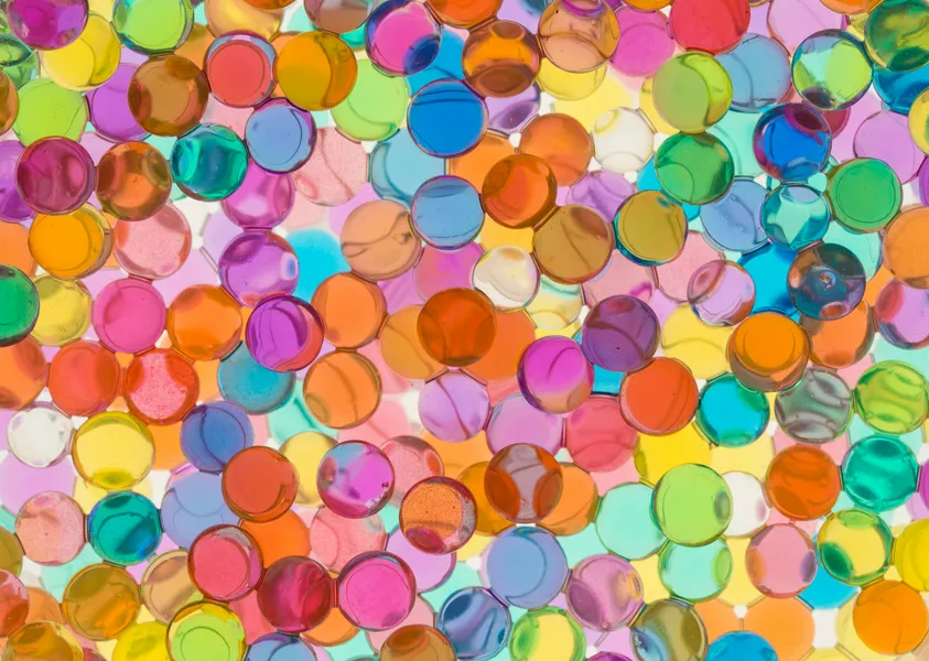 Vibrant Color Spheres — 200-piece jigsaw puzzle