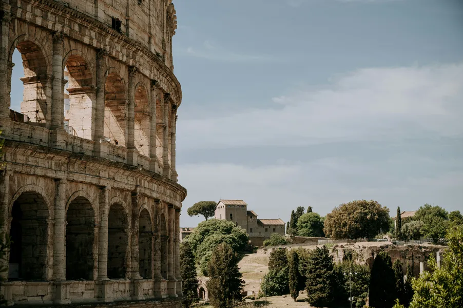 Coliseo y campo — rompecabezas de 200 piezas