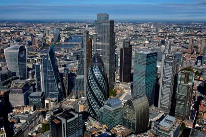 Modern London Skyline — 200-piece jigsaw puzzle