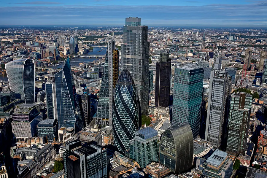 Modern London Skyline — 200-piece jigsaw puzzle