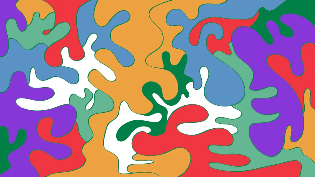 Vibrant Abstract Waves — 200-piece jigsaw puzzle