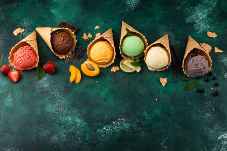 Colorful Ice Cream Cones — 150-piece jigsaw puzzle