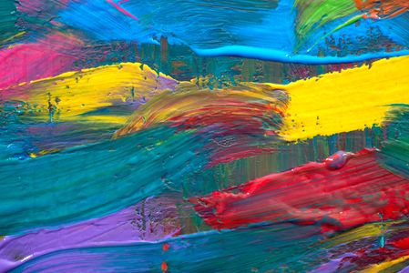 Vibrant Color Waves — 100-piece jigsaw puzzle