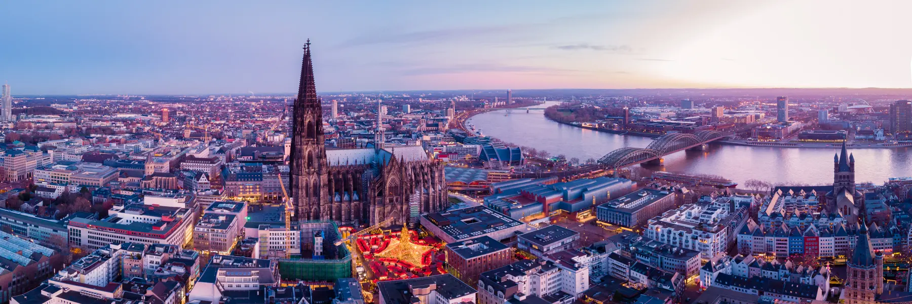 Evening in Cologne — 150-piece jigsaw puzzle
