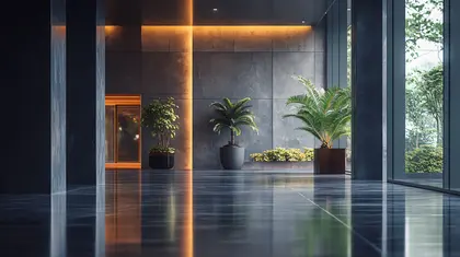 Modern Tranquil Lobby — 100-piece jigsaw puzzle