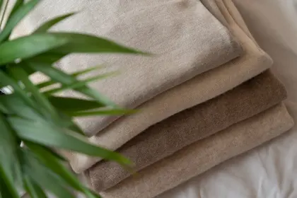 Cozy Neutral Textiles — 100-piece jigsaw puzzle