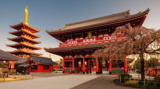 Serenity at Sensoji — 300-piece jigsaw puzzle