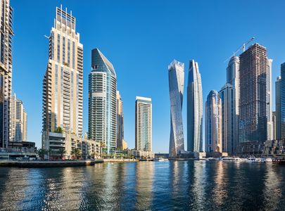 Modern Dubai Skyline — 200-piece jigsaw puzzle