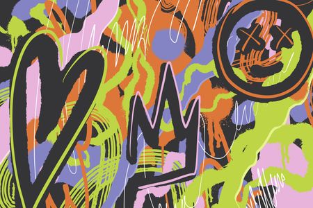 Vibrant Chaos — 500-piece jigsaw puzzle