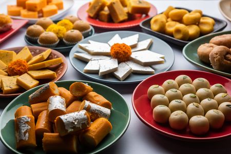 Indian Sweets Spread — 64-piece jigsaw puzzle