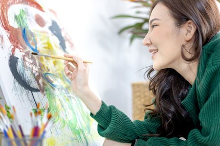Creative Brush Strokes — 200-piece jigsaw puzzle