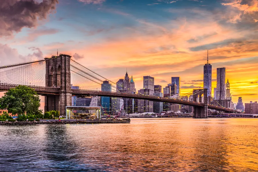 Sunset Over Manhattan — 150-piece jigsaw puzzle