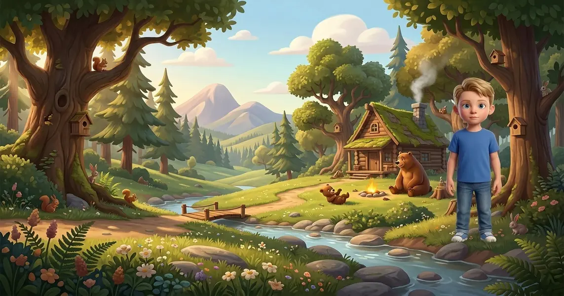 Magical forest adventure — 150-piece jigsaw puzzle