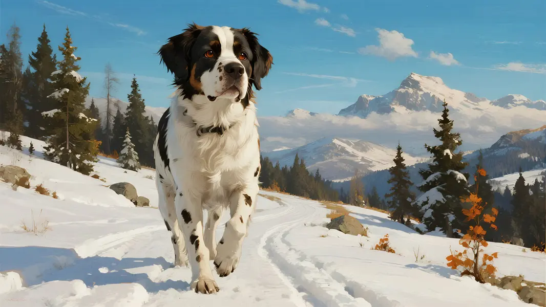 Winter Mountain Adventure — 150-piece jigsaw puzzle