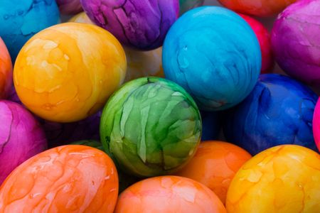 Vivid Easter Eggs — 300-piece jigsaw puzzle