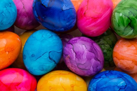 Vibrant Easter Eggs — 500-piece jigsaw puzzle