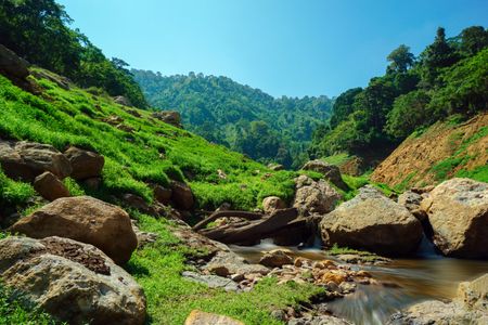 Serene Mountain Stream — 300-piece jigsaw puzzle