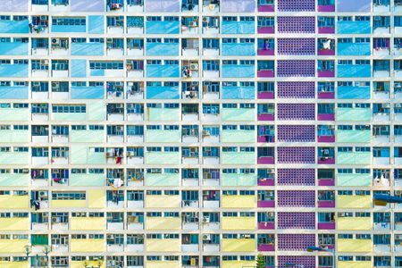Colorful Apartment Facade — 300-piece jigsaw puzzle