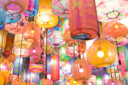 Vibrant Lantern Festival — 300-piece jigsaw puzzle
