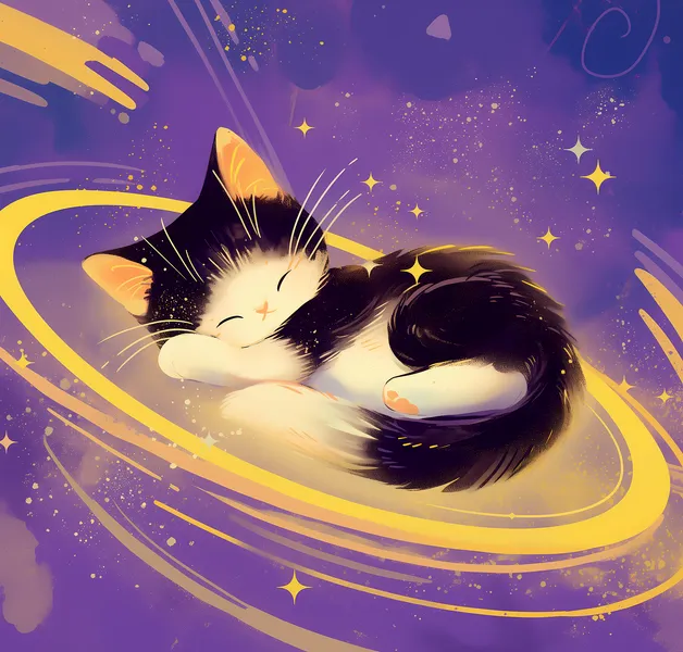 Galactic Kitten Dream — 500-piece jigsaw puzzle