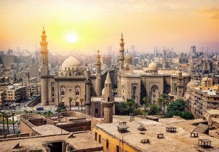 Sunrise Over Cairo — 200-piece jigsaw puzzle