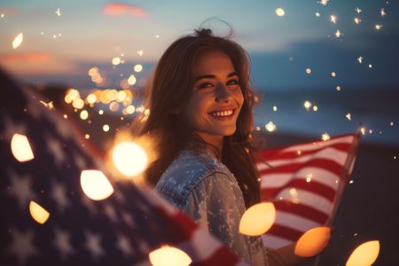 Sparkling Patriotism — 64-piece jigsaw puzzle