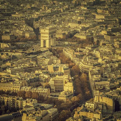 Golden Hour Over Paris — 300-piece jigsaw puzzle