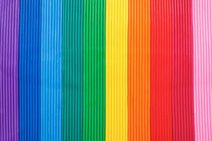 Vibrant Color Stripes — 150-piece jigsaw puzzle
