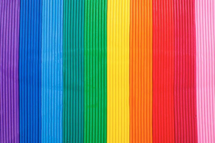 Vibrant Color Stripes — 150-piece jigsaw puzzle