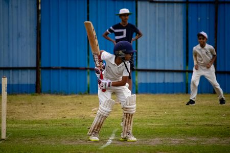 Youth Cricket Match — 150-piece jigsaw puzzle
