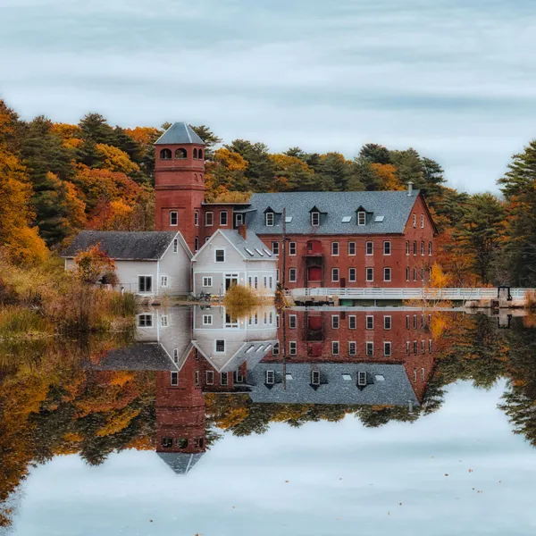Reflejos de otoño — rompecabezas de 100 piezas