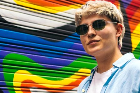 Vibrant Urban Portrait — 100-piece jigsaw puzzle
