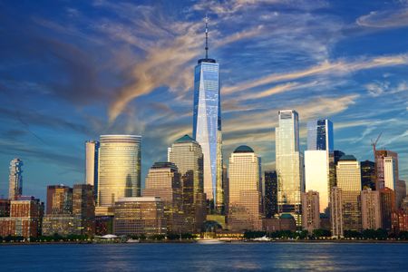 Skyline at Sunset — 200-piece jigsaw puzzle