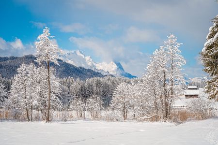 Winter Mountain Serenity — 300-piece jigsaw puzzle