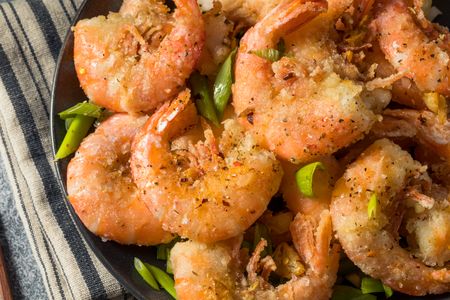 Crispy Garlic Prawns — 500-piece jigsaw puzzle