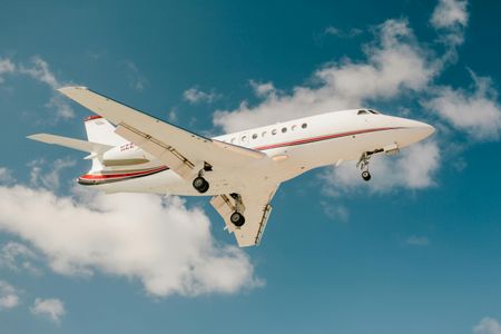 Jet Above Clouds — 500-piece jigsaw puzzle