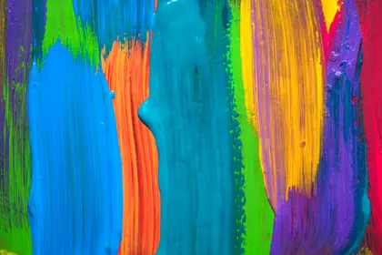 Vibrant Brushstrokes — 100-piece jigsaw puzzle
