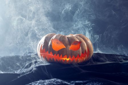 Eerie Pumpkin Glow — 64-piece jigsaw puzzle
