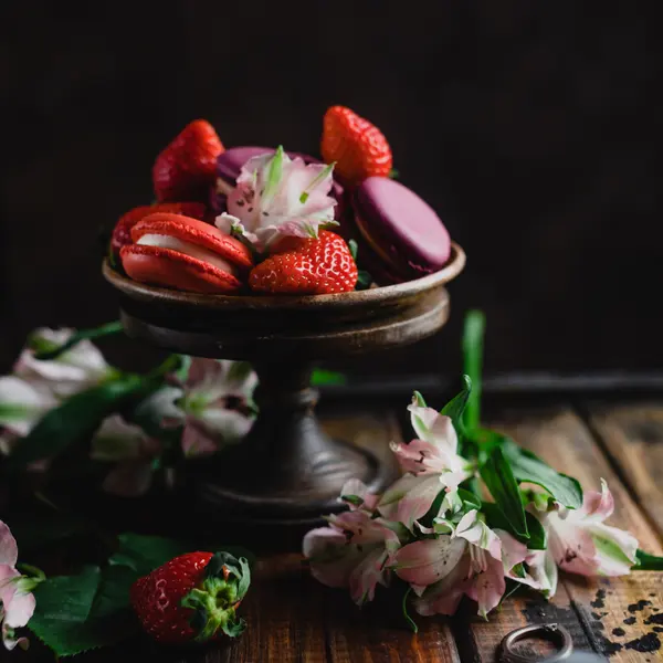 Gourmet Dessert Arrangement — 64-piece jigsaw puzzle