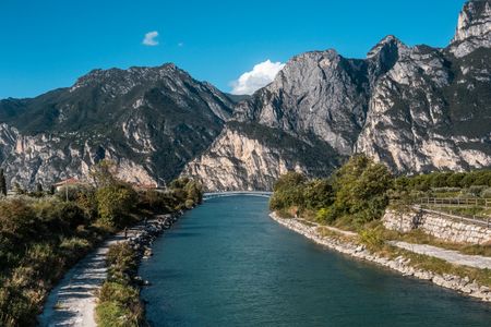 Tranquil Mountain River — 100-piece jigsaw puzzle