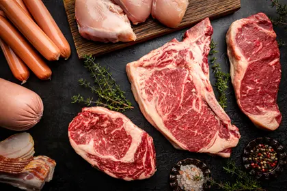 Assorted Fresh Meats — 200-piece jigsaw puzzle